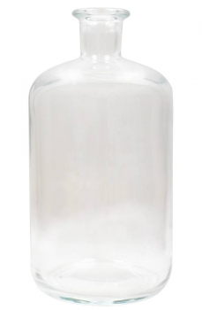 Apothekerflasche 1500ml, Mündung 24,5mm  Lieferung ohne Kork, bei Bedarf bitte separat bestellen.